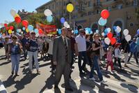 Энергетики Астраханской области приняли участие в Первомайской демонстрации