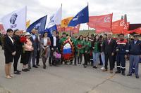 Астраханские и калмыцкие энергетики почтили память героев 28-й Армии в Хулхуте